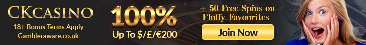 CkCasino Welcome Bonus