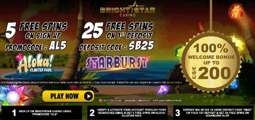 Bright Star Free Spins