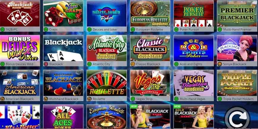 Casino 1 Club Table Games