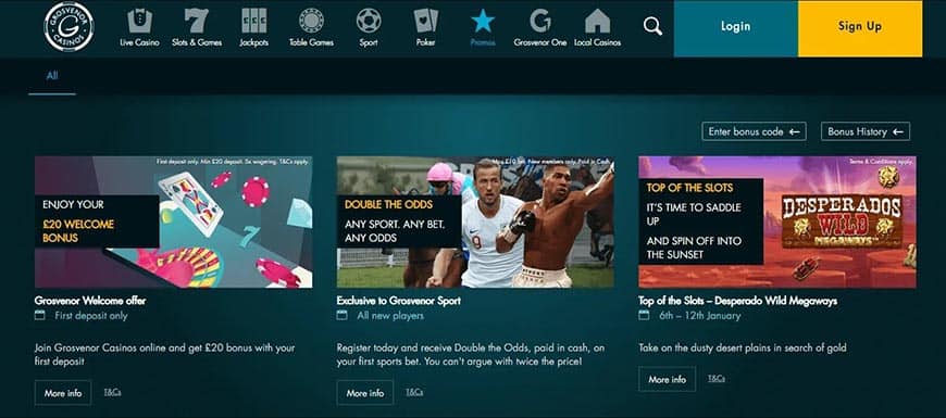 grosvenor main page