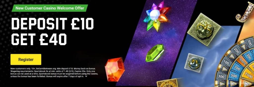 Unibet Welcome Bonus Offer