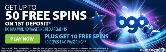 BGO Free Spins