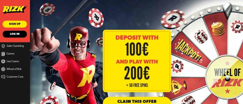 Rizk Casino Welcome Bonus