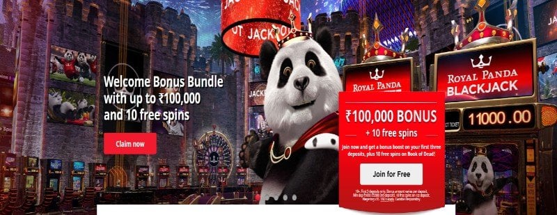 Royal Panda Welcome Offer