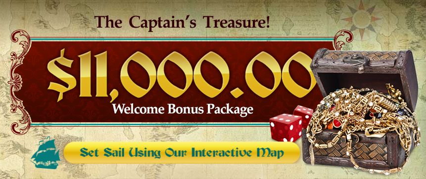 Captain Jack Welcome Bonus