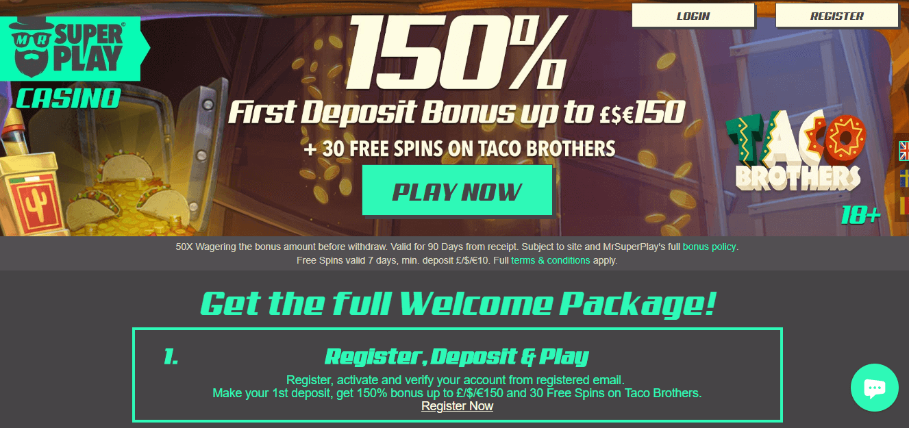 Mr Play Welcome Bonus