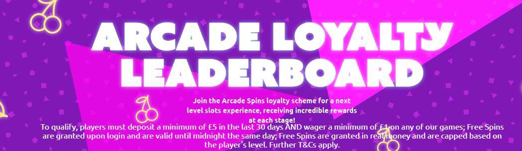 Arcade Spins VIP