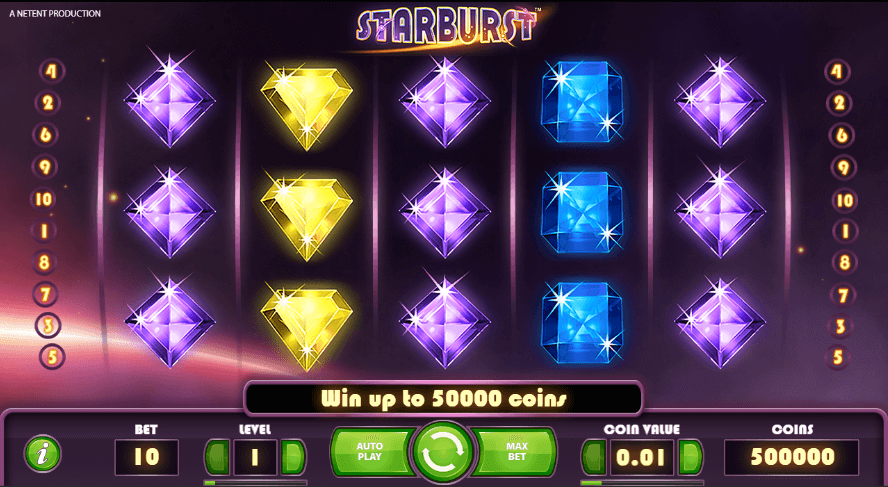Starburst slot game