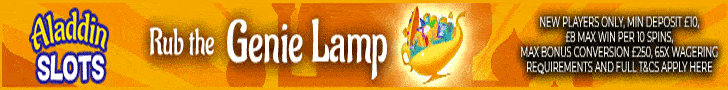 Aladdin Slots Welcome Bonus