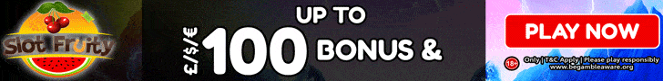 Slot Fruity Welcome Bonus