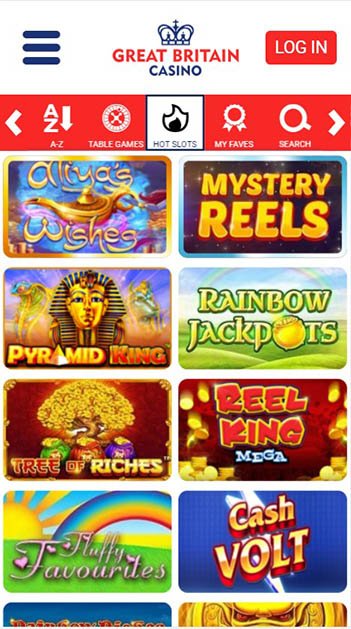 great britain casino mobile app