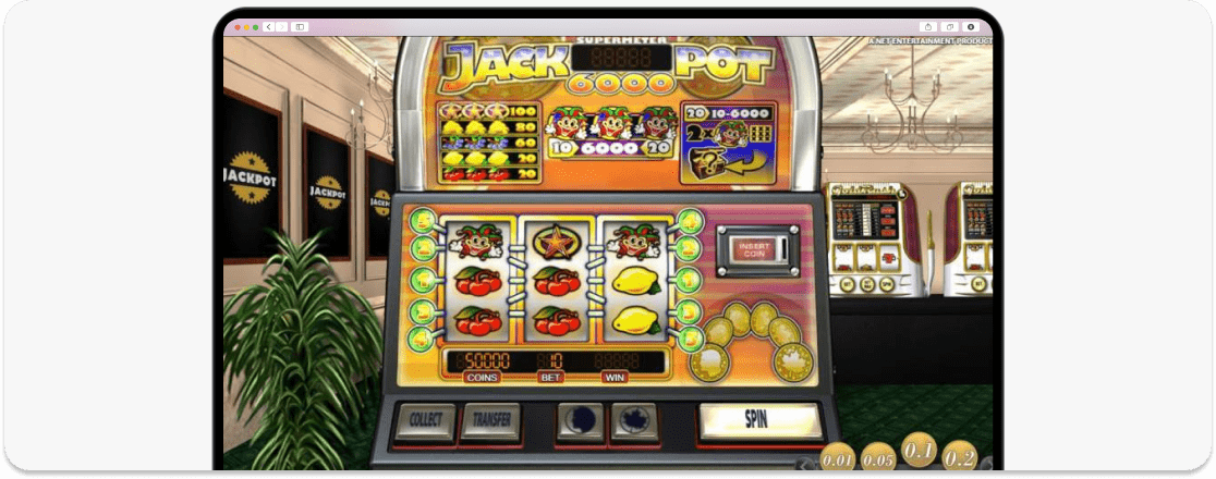 Jackpot 6000 Screenshot
