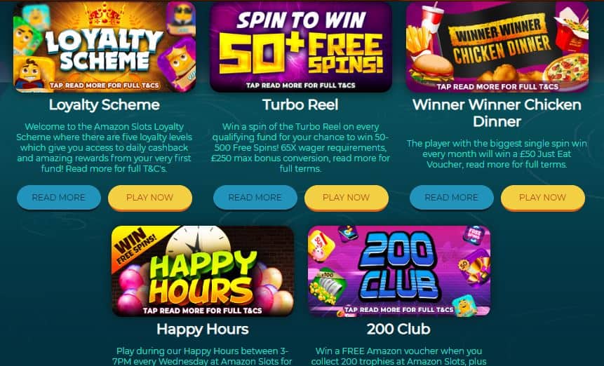 Amazon Slots Promotions