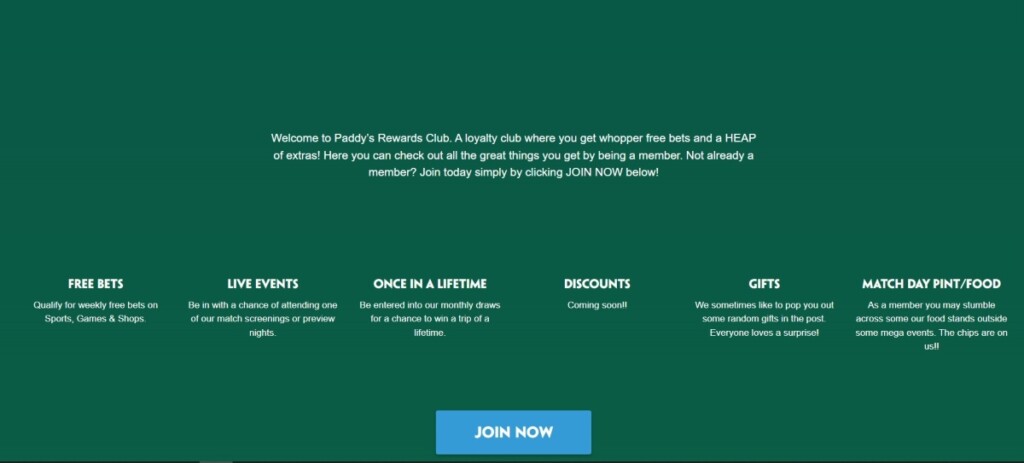 Paddy Power Loyalty Program