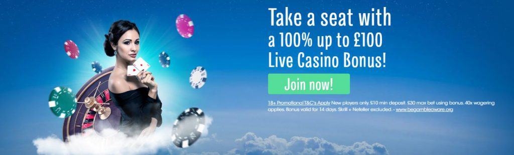 Live Casino Bonus