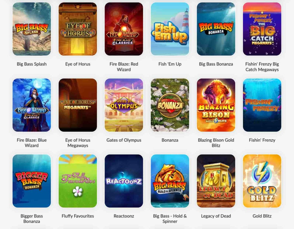 BetVictor Games Lobby