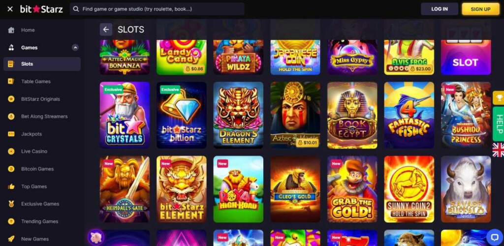 Bitstarz Games Lobby