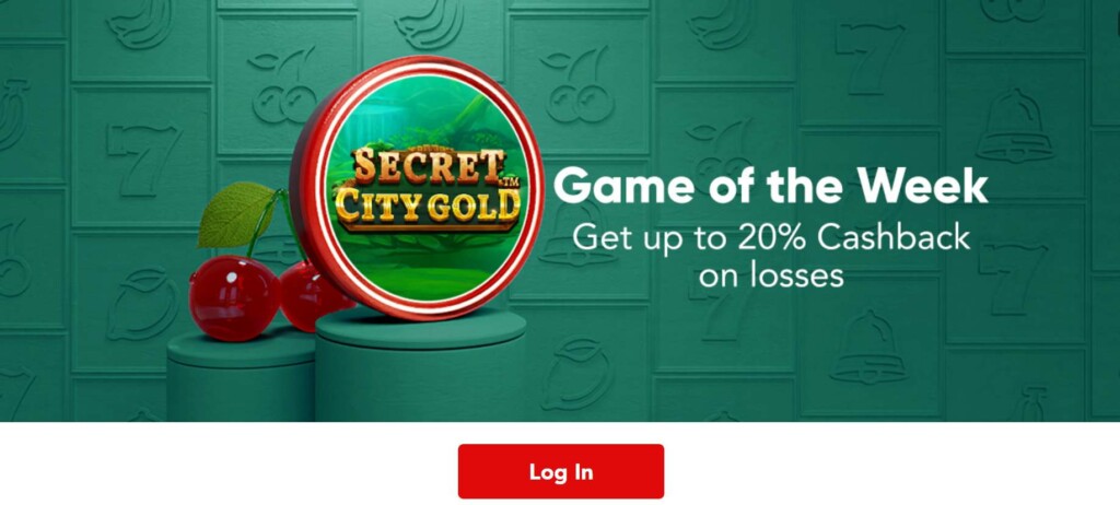 Virgin Casino Cashback %20 