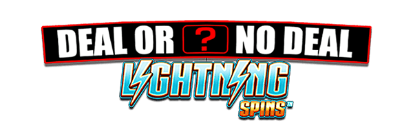 An image of the Deal or No Deal Lightning Spins logo