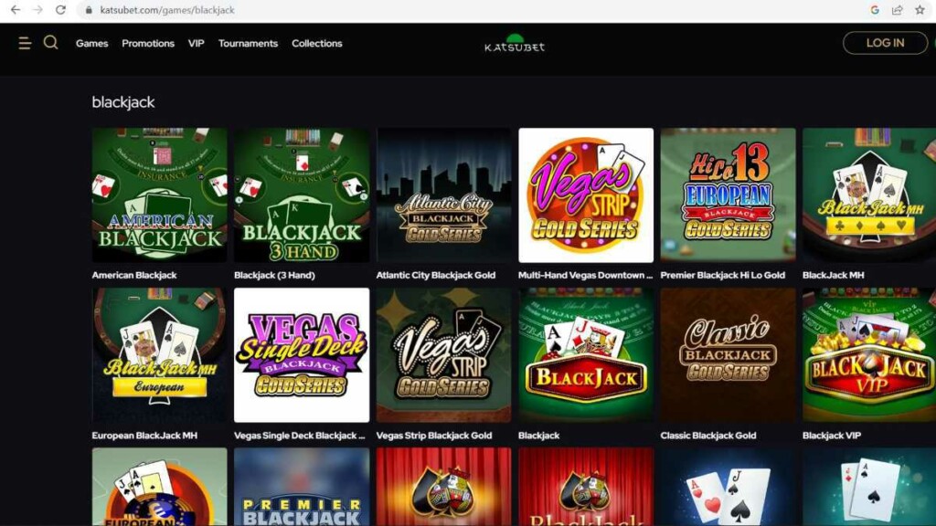 Katsubet Bitcoin Blackjack