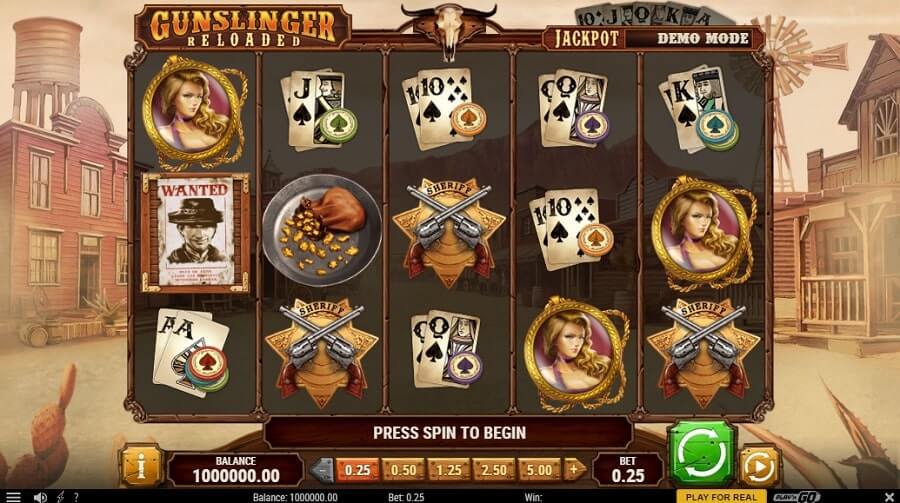 Slots Palace Gunslinger Reloaded