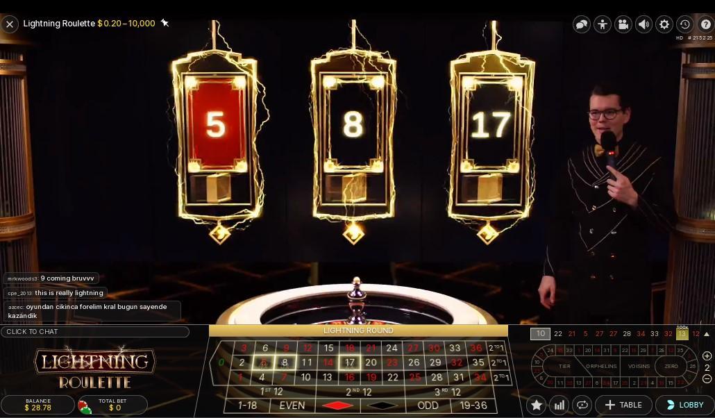 Lightning Roulette