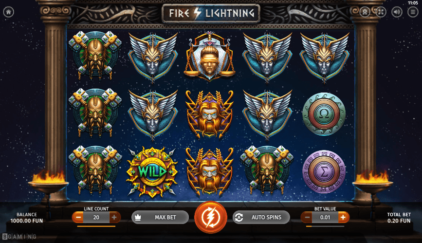 Fire Lightning Slot Screenshot