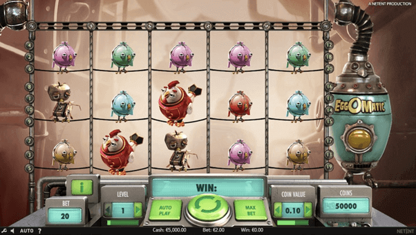 Egg-O-Matic game NetEnt