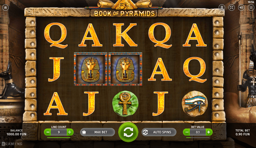 Book of Pyramids Slot Screenshot