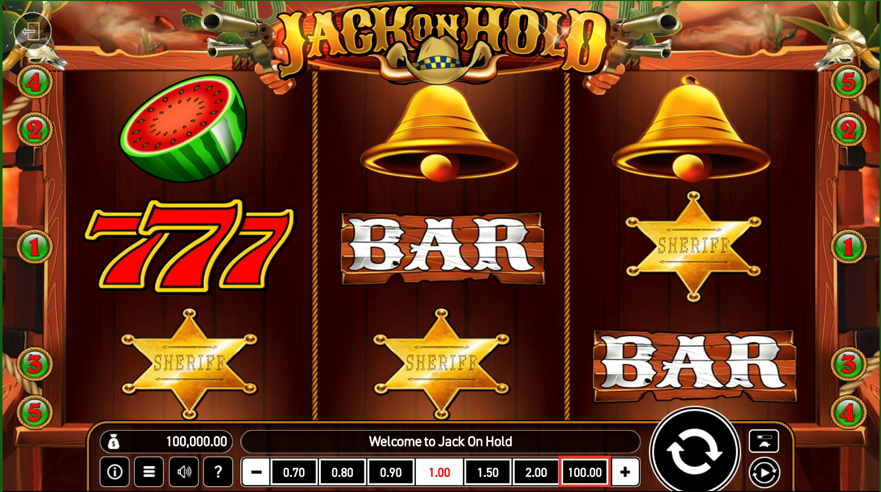 Jack on Hold Wazdan Slot