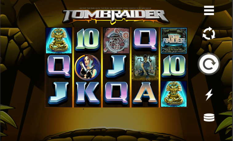 An image of the Lara Croft Tomb Raider game
