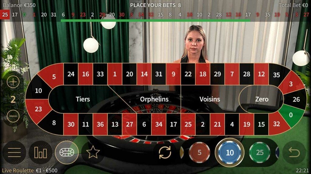 Netent live roulette