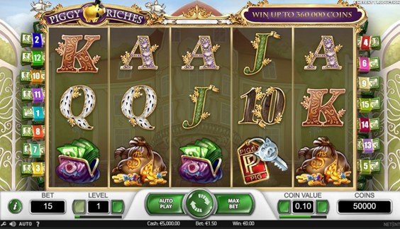Piggy Riches slot screenshot