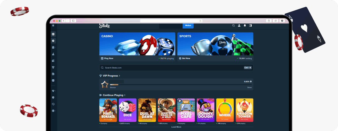 Stake account home