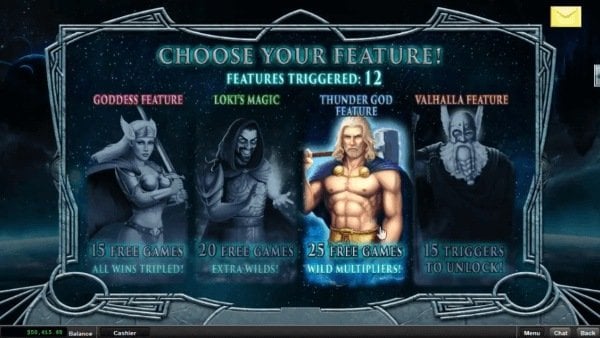 Asgard slot screenshot