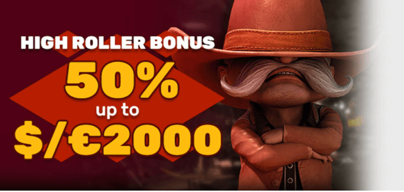 Playamo HIgh Roller Bonus