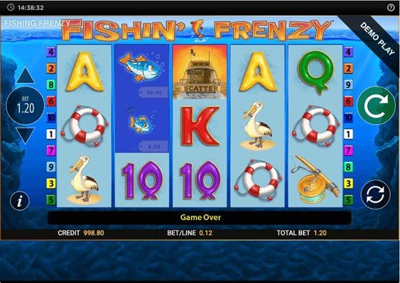 Fishin' Frenzy Screenshot