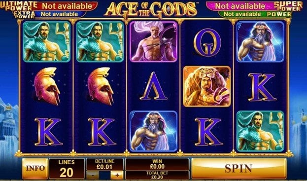 Age of the Gods slot