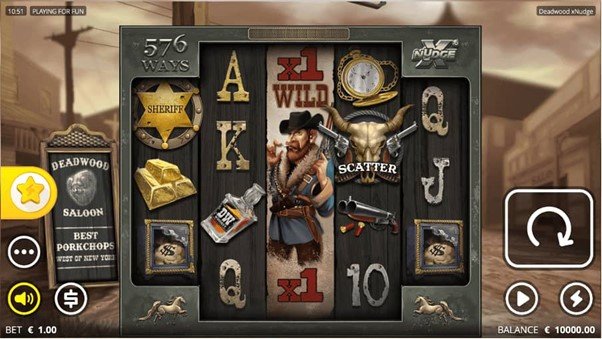 Deadwood xNudge Slot