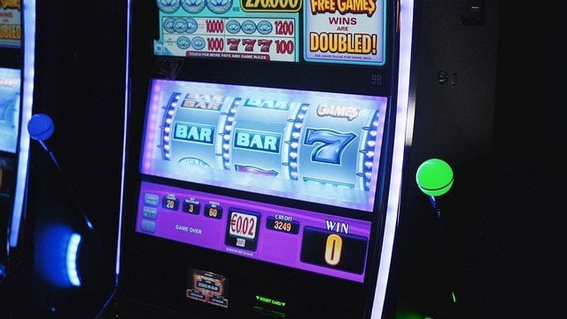 Image of a slot machine