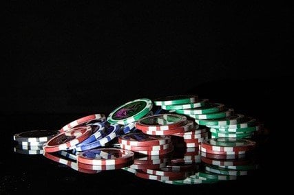 Pile of Poker Chips