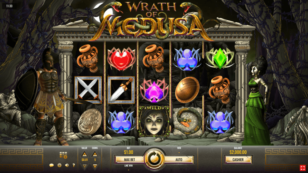 Wrath of Medusa Slots
