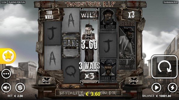 Tombstone RIP screenshot