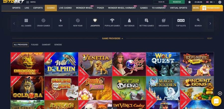 Ditobet_Casino_Games