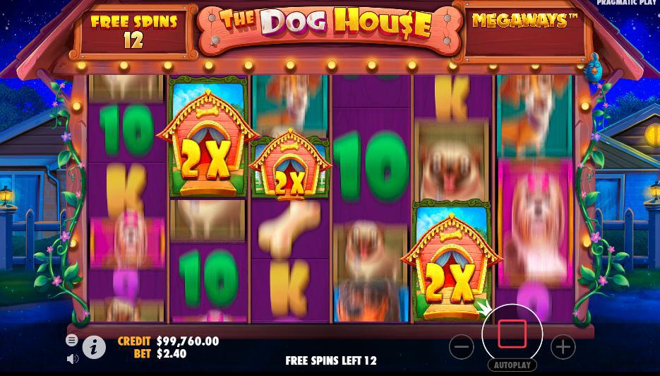 The Dog House Megaways™ Free Spins Screenshot