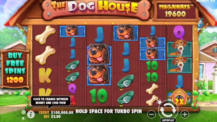 The Dog House Megaways™ Gameplay Screenshot