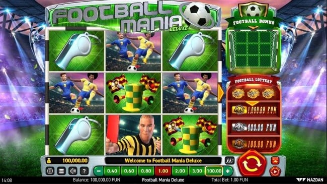Football Mania Deluxe Slot