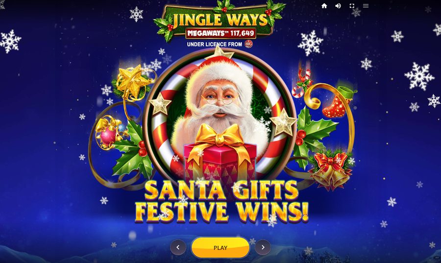 Jingle Ways Megaways Logo