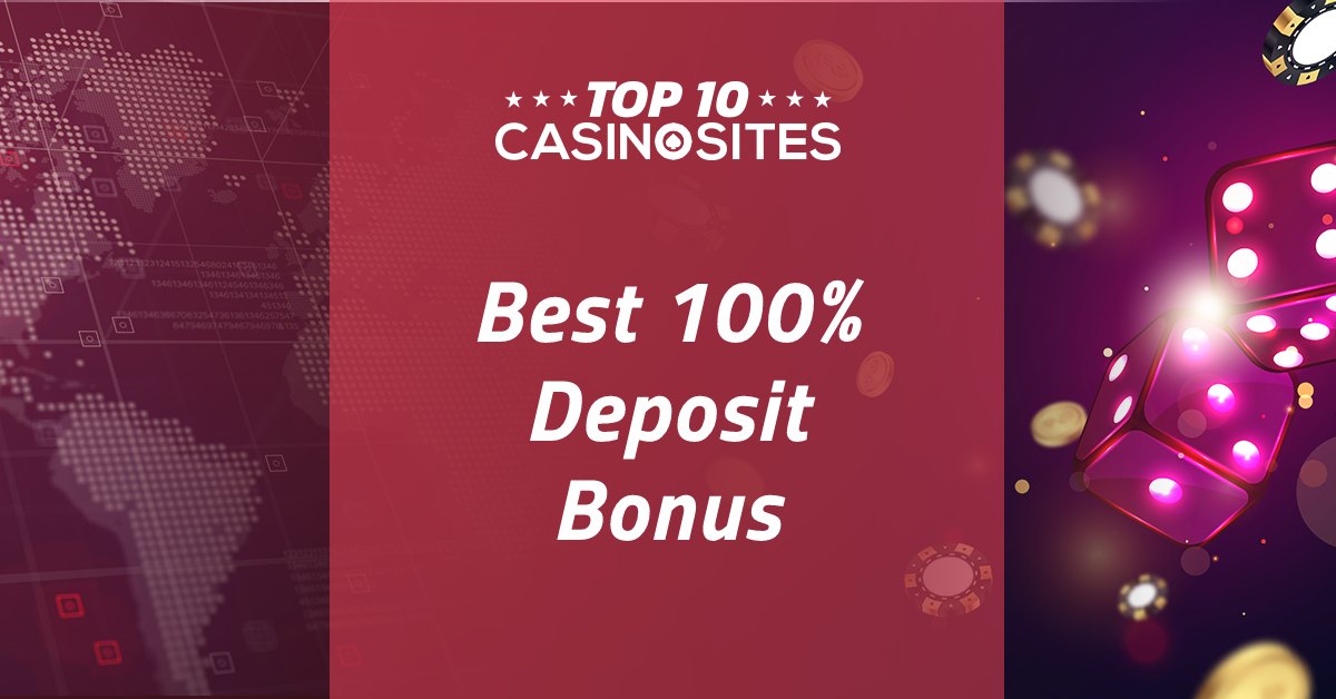 <h3>100% Casino Bonus</h3>