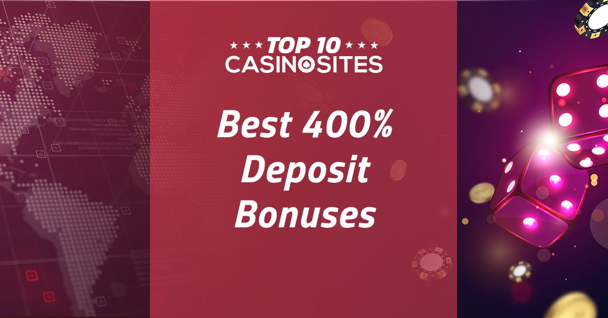 <h3>400% Casino Bonus</h3>